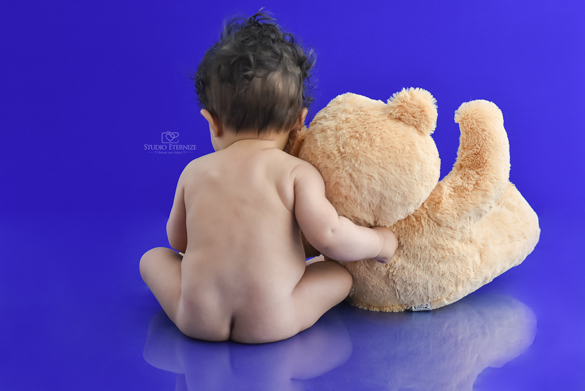 acompanhamento mensal - 6 meses - menino - ursinho