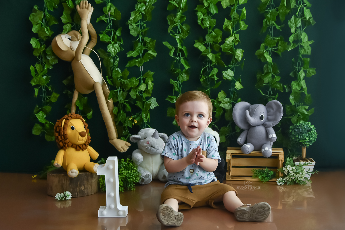 smash the cake - menino - safari - acompanhamento 