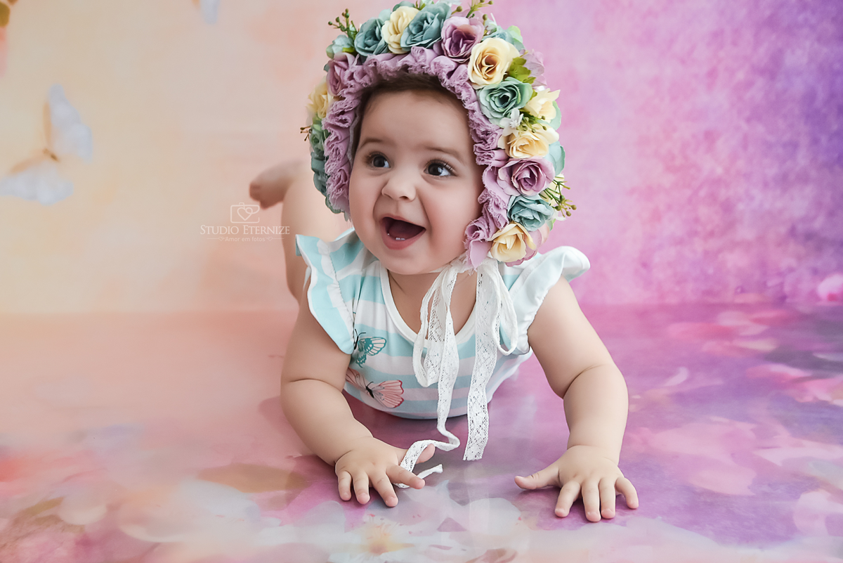 ACOMPANHAMENTO MENSAL - FOTOGRAFIA INFANTIL - MENINA
