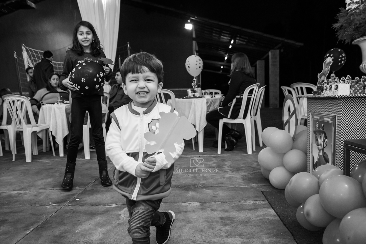 aniversário infantil - patrulha canina - decoração - fotografia festa infantil - fotografia documental de familia