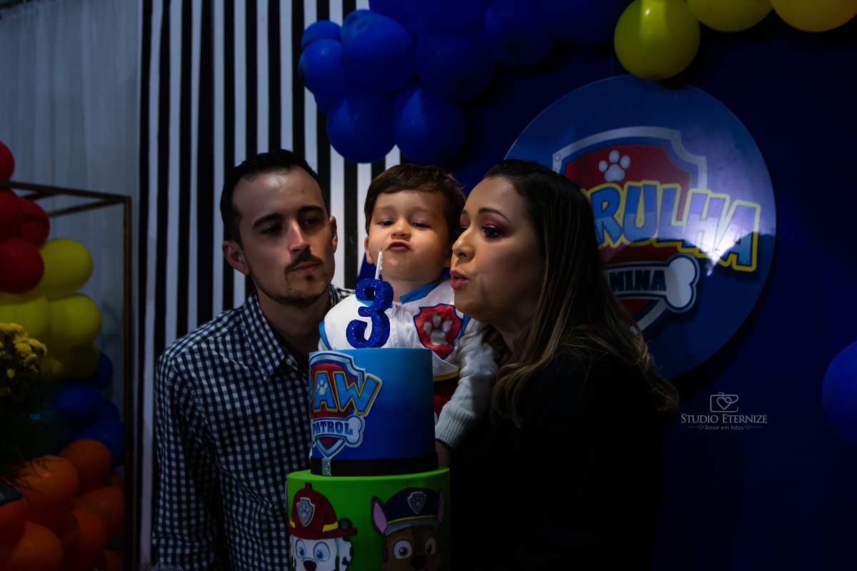 aniversário infantil - patrulha canina - decoração - fotografia festa infantil - fotografia documental de familia