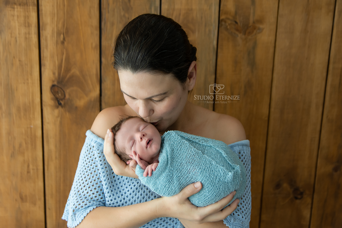 NEWBORN - MENINO - MÃE
