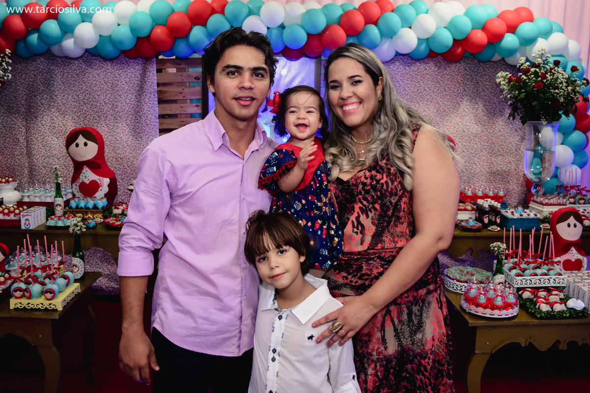 Aniversário Alicia 1 aninho em Santa Rita - PB fotógrafo Tárcio Silva
