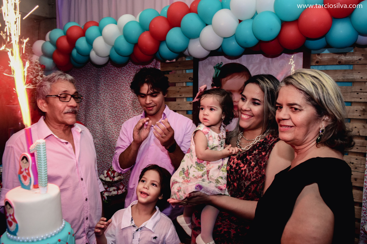 Aniversário Alicia 1 aninho em Santa Rita - PB fotógrafo Tárcio Silva