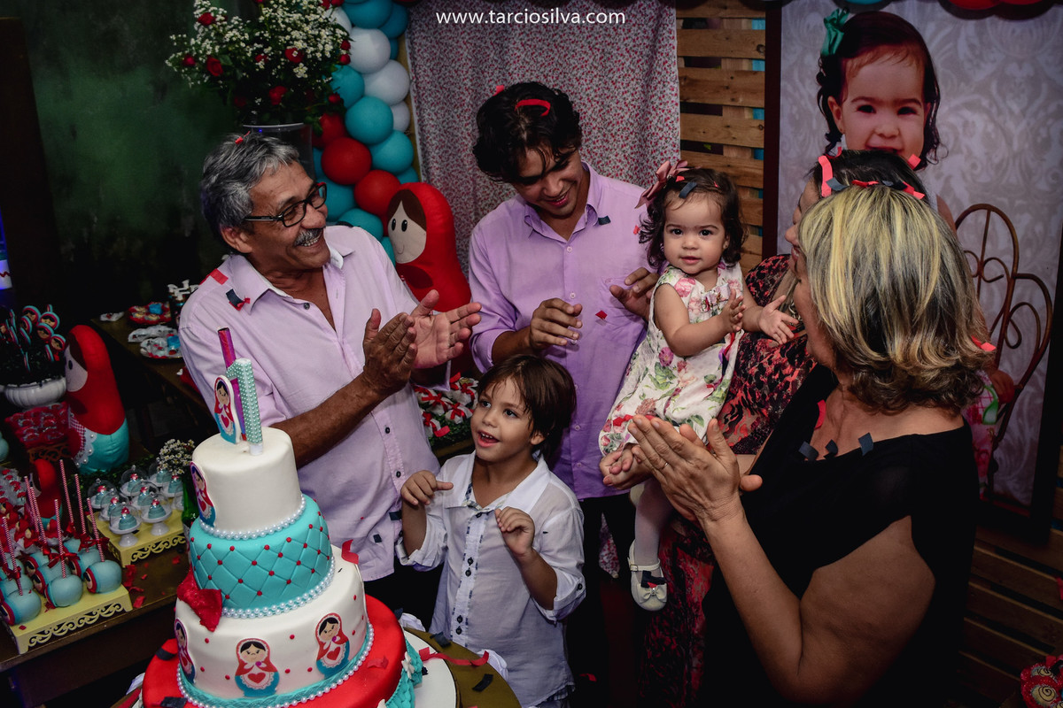 Aniversário Alicia 1 aninho em Santa Rita - PB fotógrafo Tárcio Silva