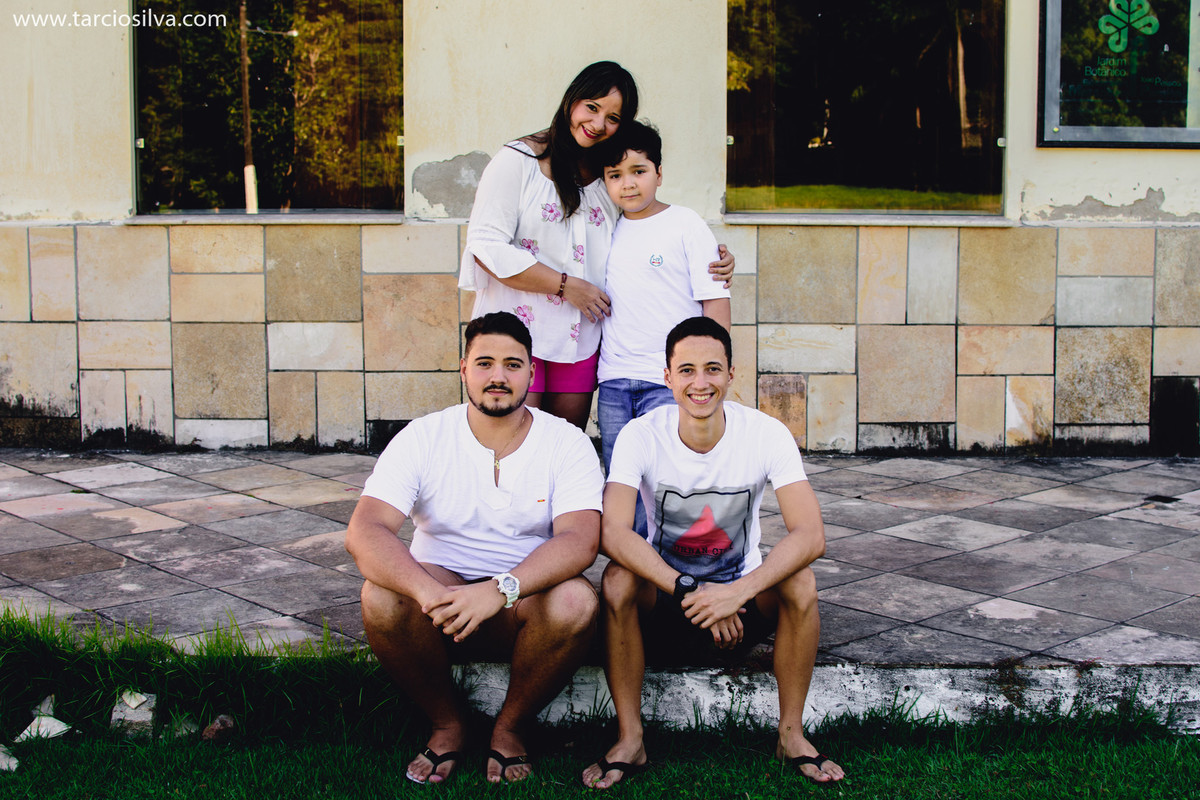 Família Rodrigues Andrade pelo fotografo Tárcio Silva em João Pessoa - PB