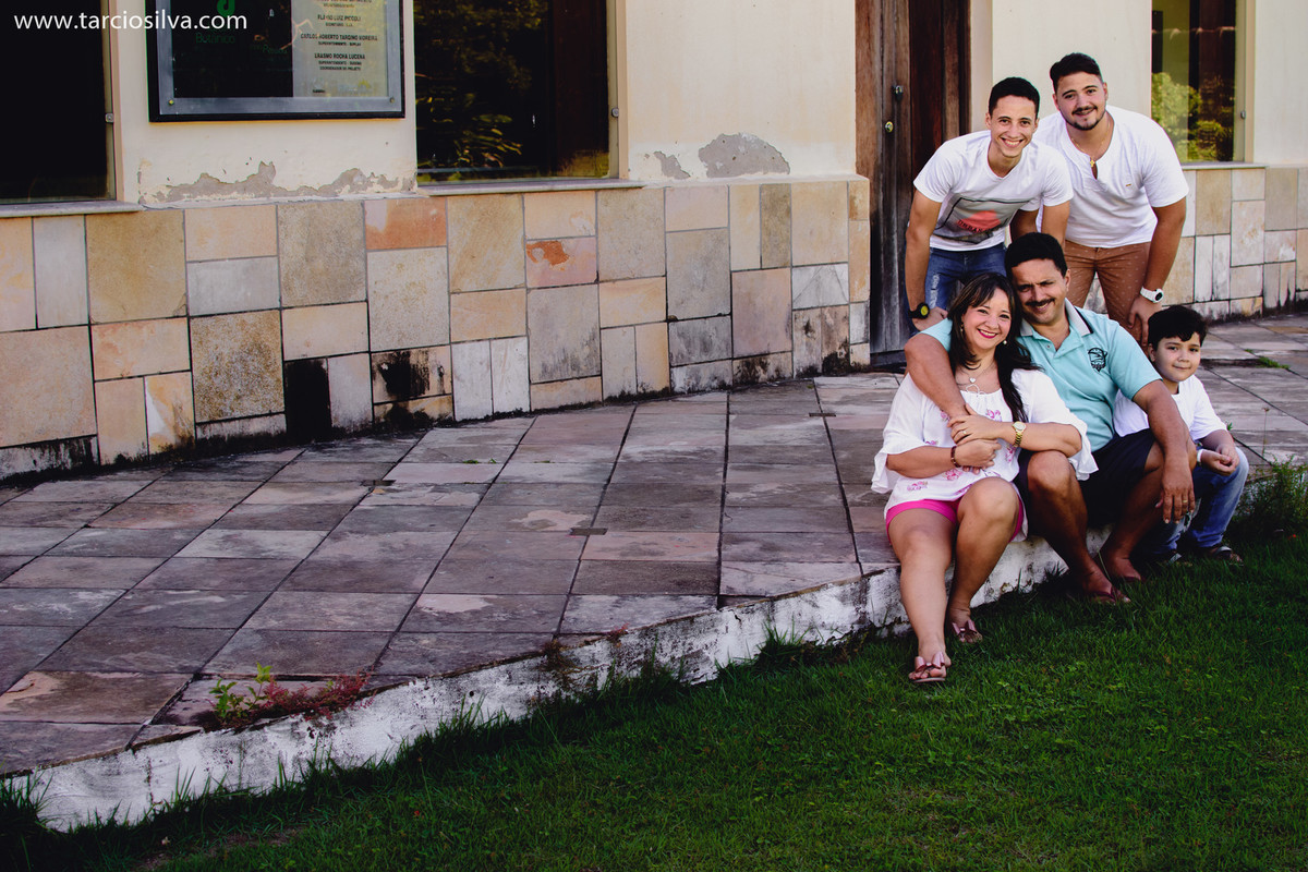 Família Rodrigues Andrade pelo fotografo Tárcio Silva em João Pessoa - PB