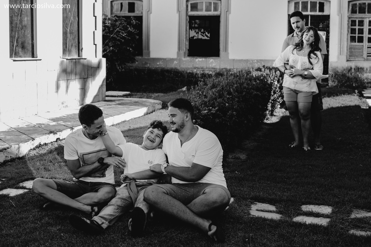Família Rodrigues Andrade pelo fotografo Tárcio Silva em João Pessoa - PB