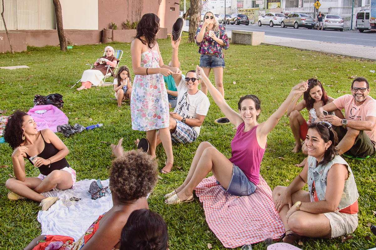 piquenique com gestante