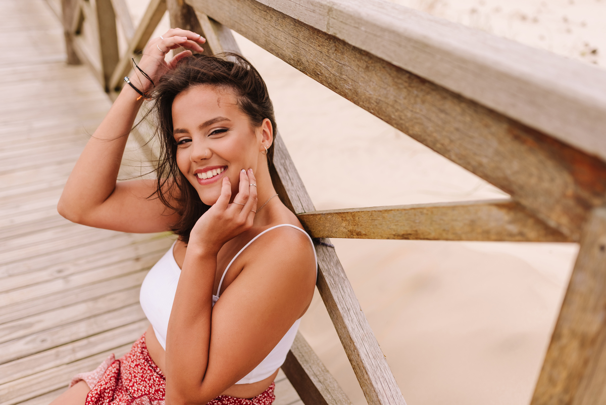 ensaio na praia de Torres por Tati Maldaner Fotografia  - Book de 15