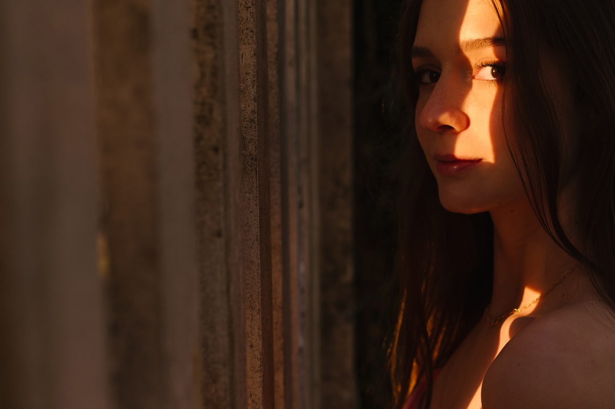 Ensaio 15 anos na praia de Torres ao amanhecer - Tati Maldaner Fotografia  morro do farol