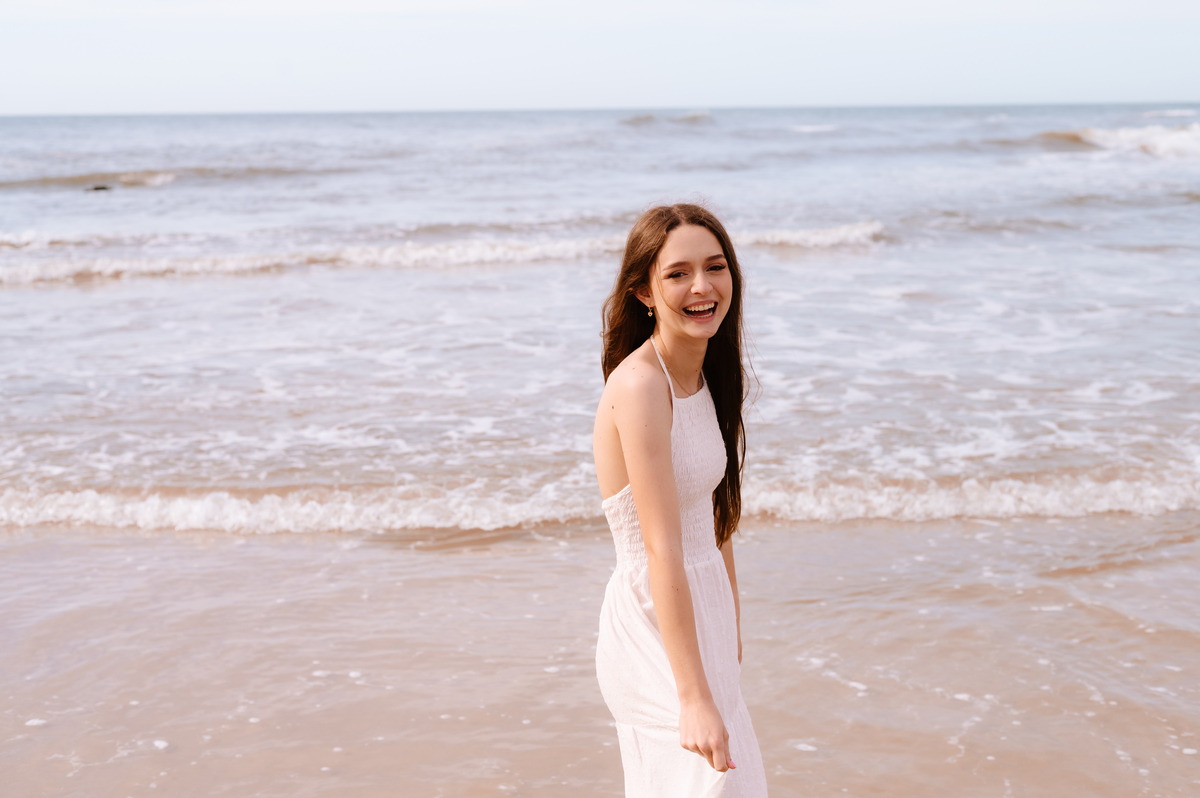 Ensaio 15 anos na praia de Torres ao amanhecer - Tati Maldaner Fotografia   praia da Guarita