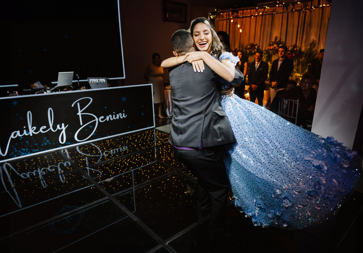 Festa 15 anos Bento Gonçalves Espaço Contento Tati Maldaner Fotografia  Valsa de quinze anos