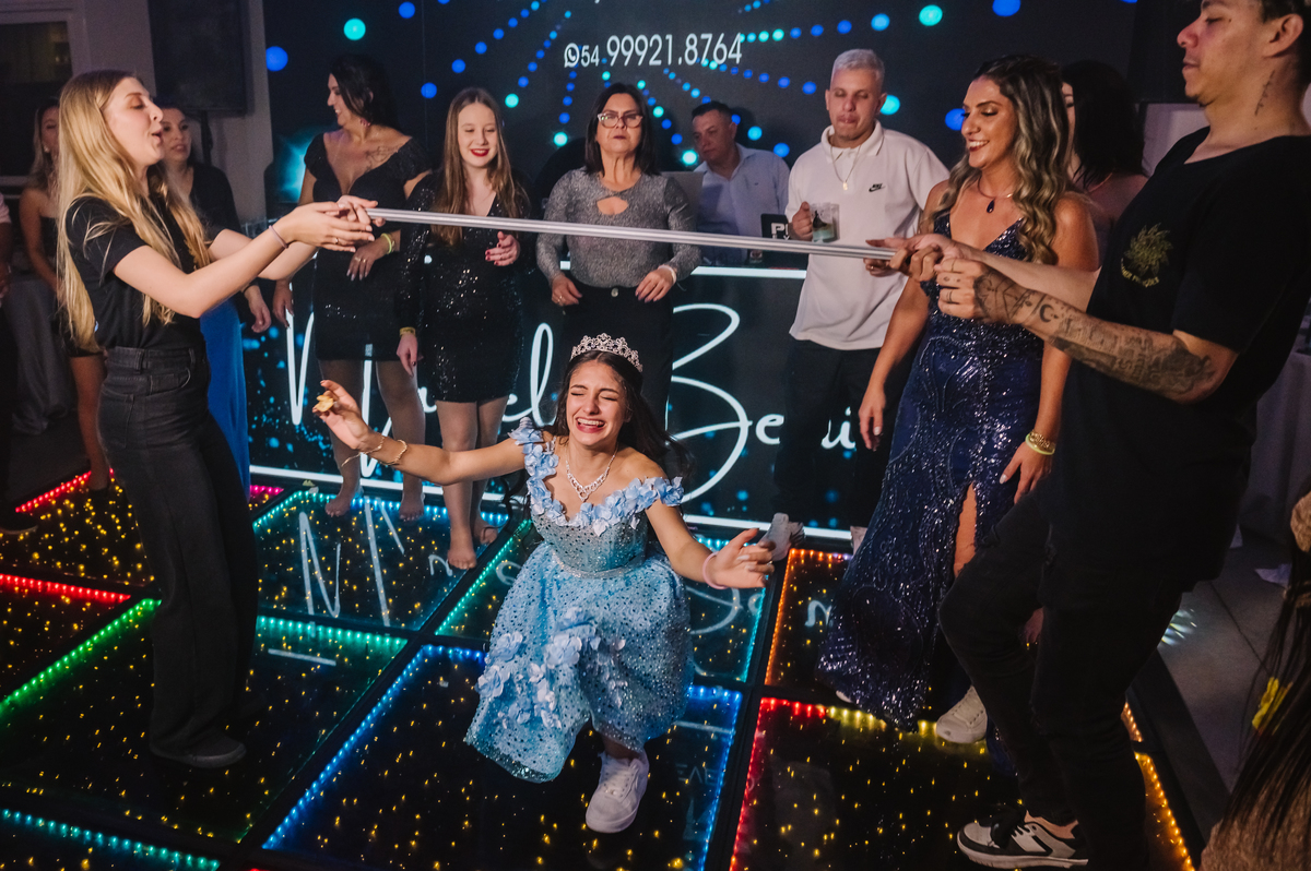 Festa 15 anos Bento Gonçalves Espaço Contento Tati Maldaner Fotografia   balada quinze anos 