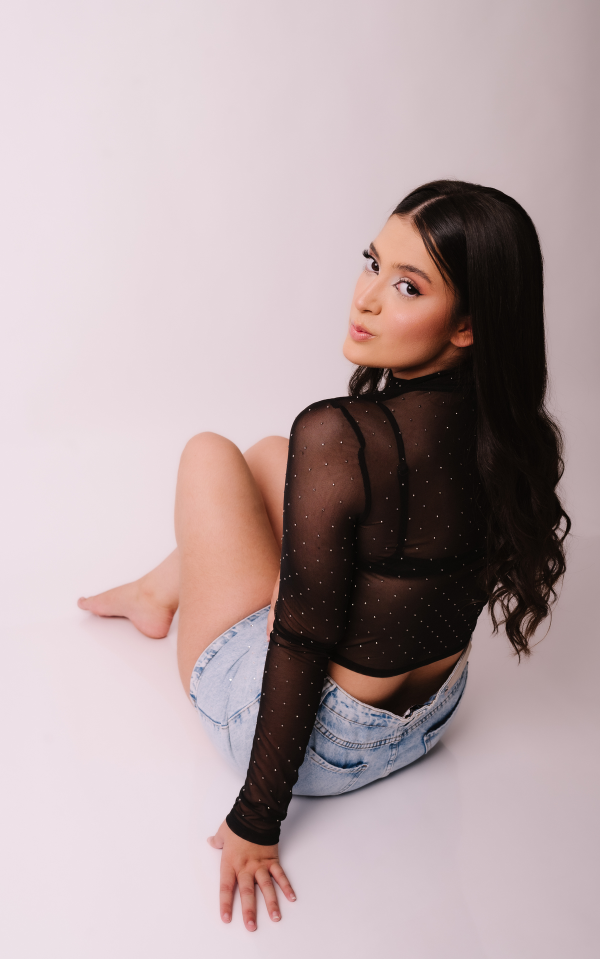 Ensaio de 16 anos no estúdio, Tati Maldaner fotografia.