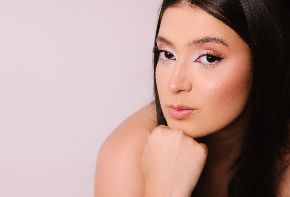 Ensaio de 16 anos no estúdio, Tati Maldaner fotografia.