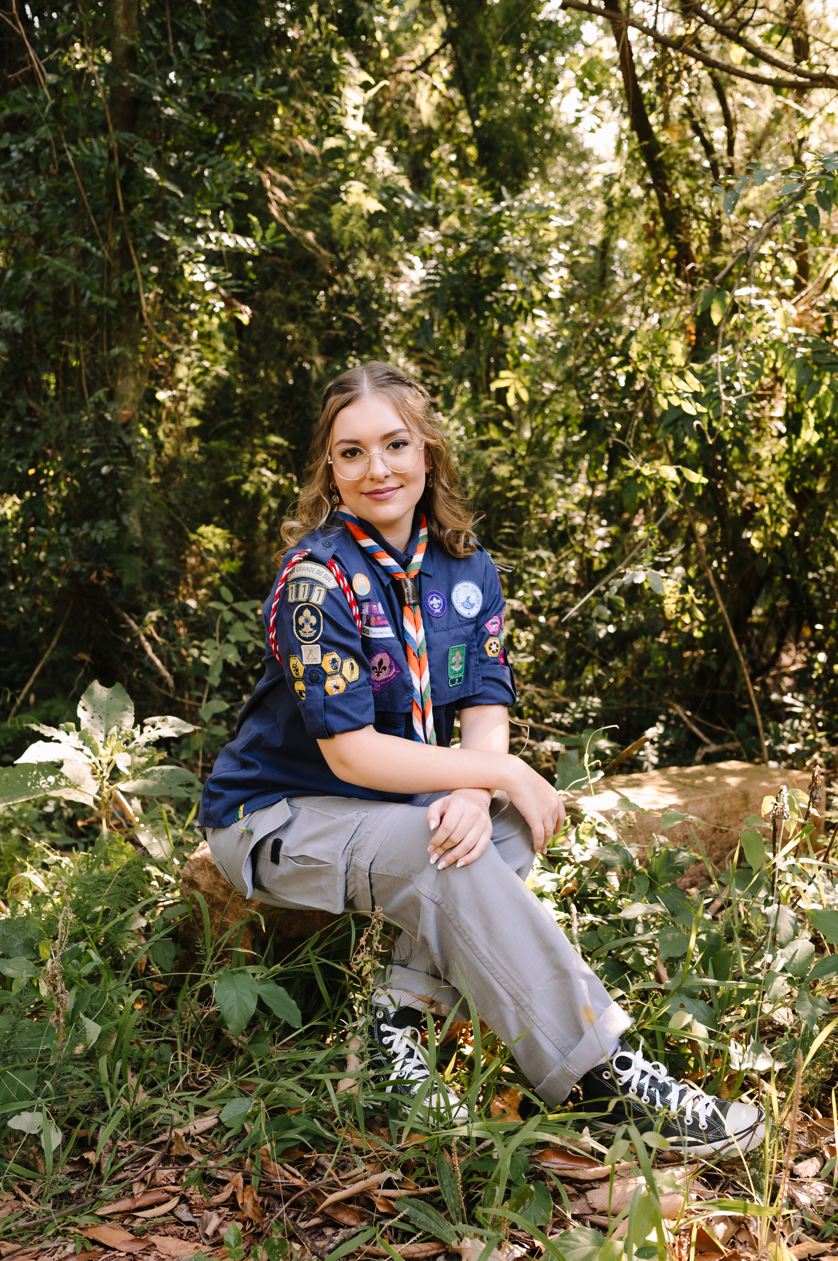 Ensaio temático de escoteiro, Tati Maldaner fotografia.