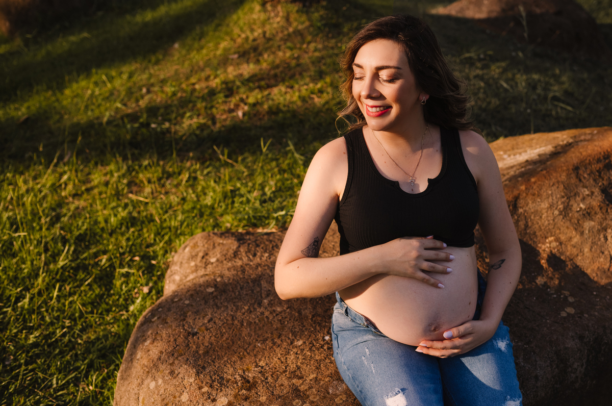 Ensaio gestante em família, Tati Maldaner fotografia.