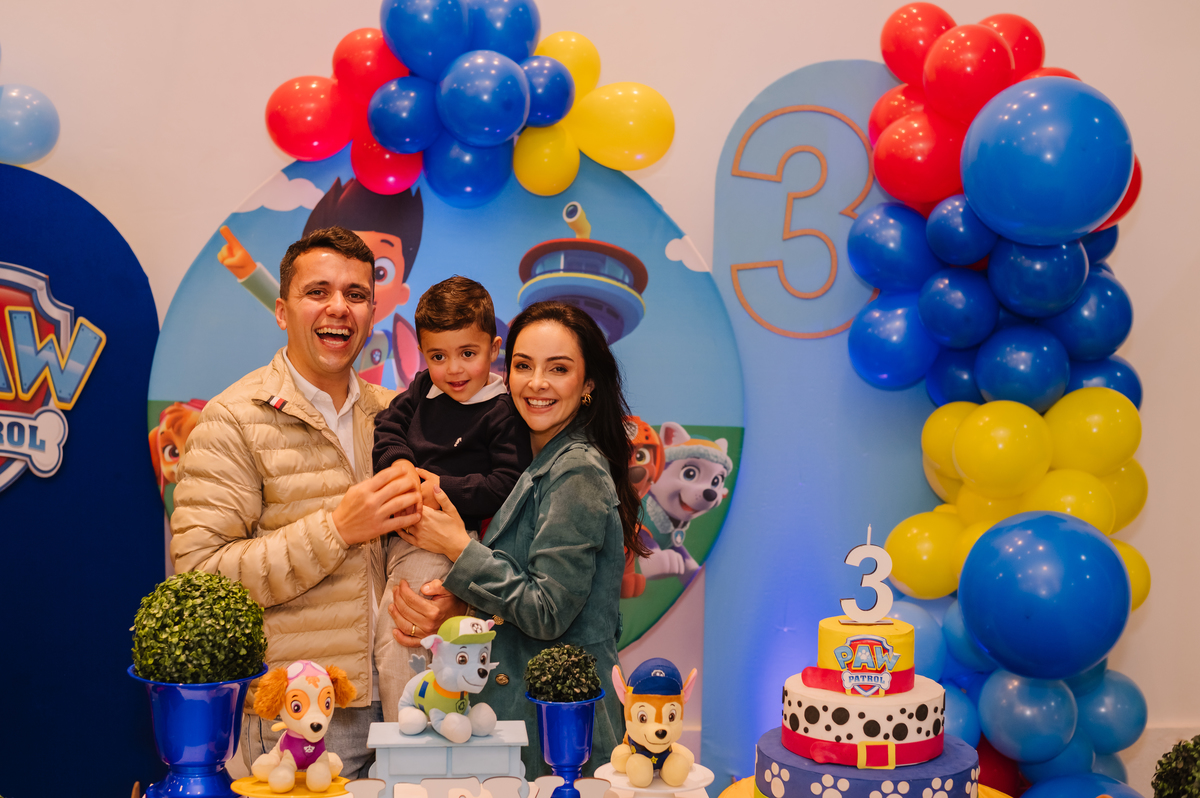 Festa temática da patrulha canina, Tati Maldaner fotografia.