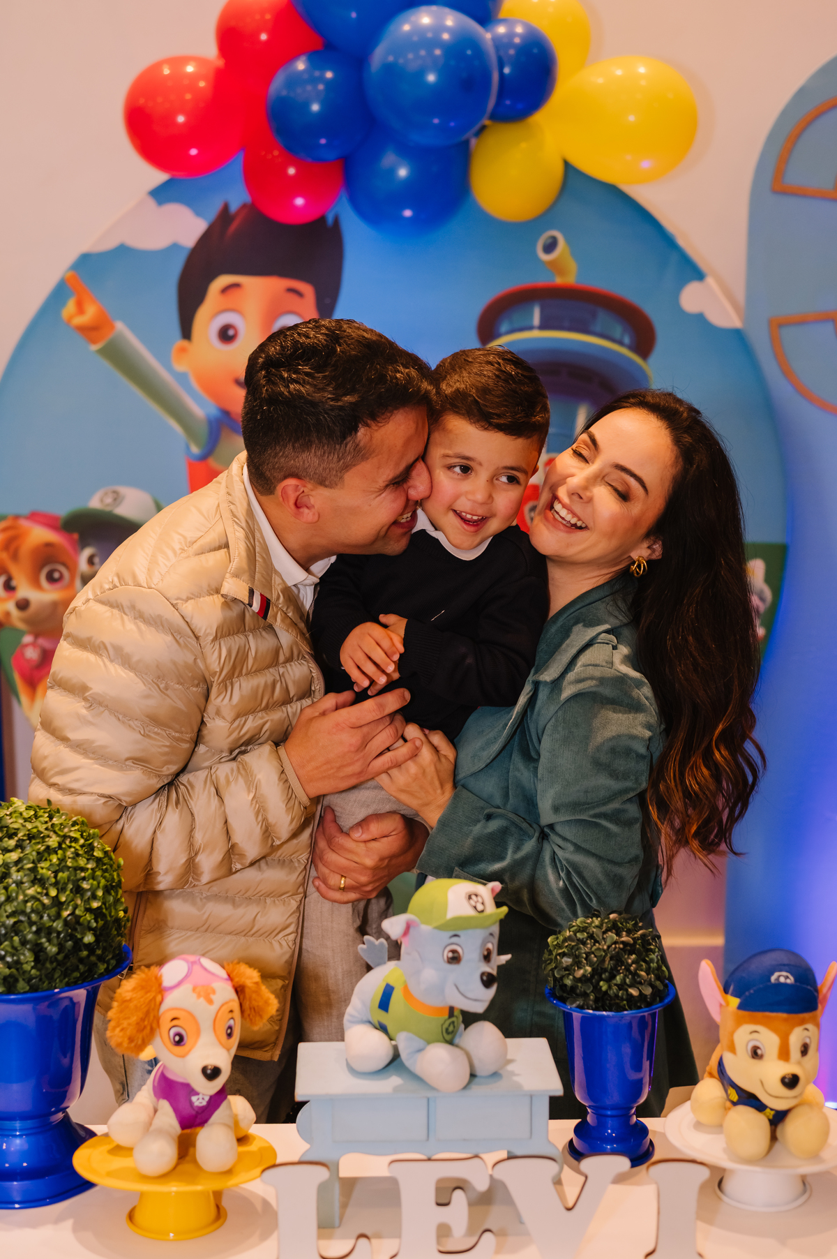 Festa temática da patrulha canina, Tati Maldaner fotografia.