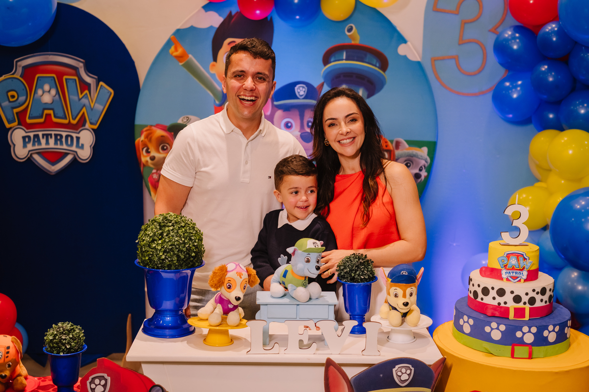 Festa temática da patrulha canina, Tati Maldaner fotografia.