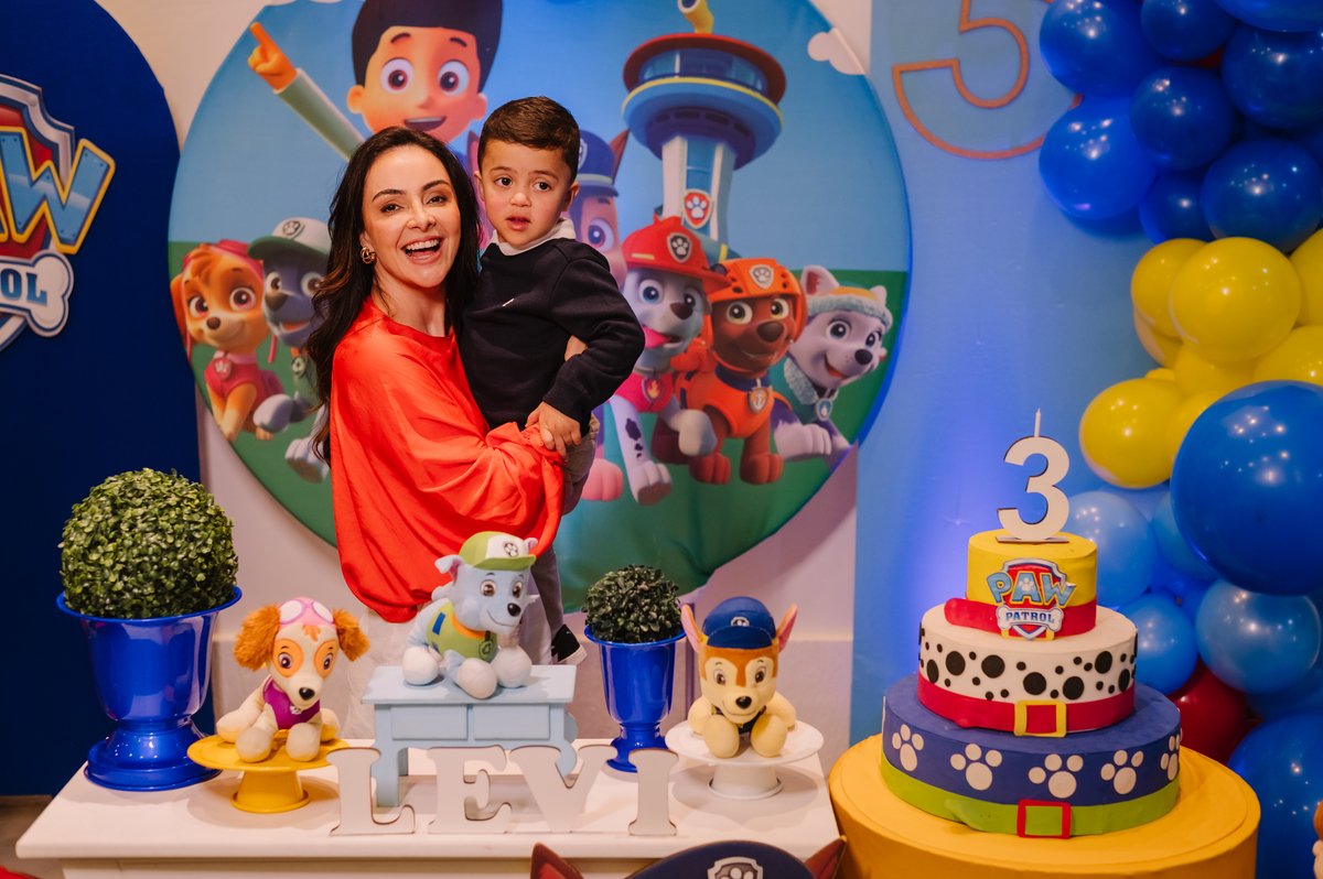Festa temática da patrulha canina, Tati Maldaner fotografia.