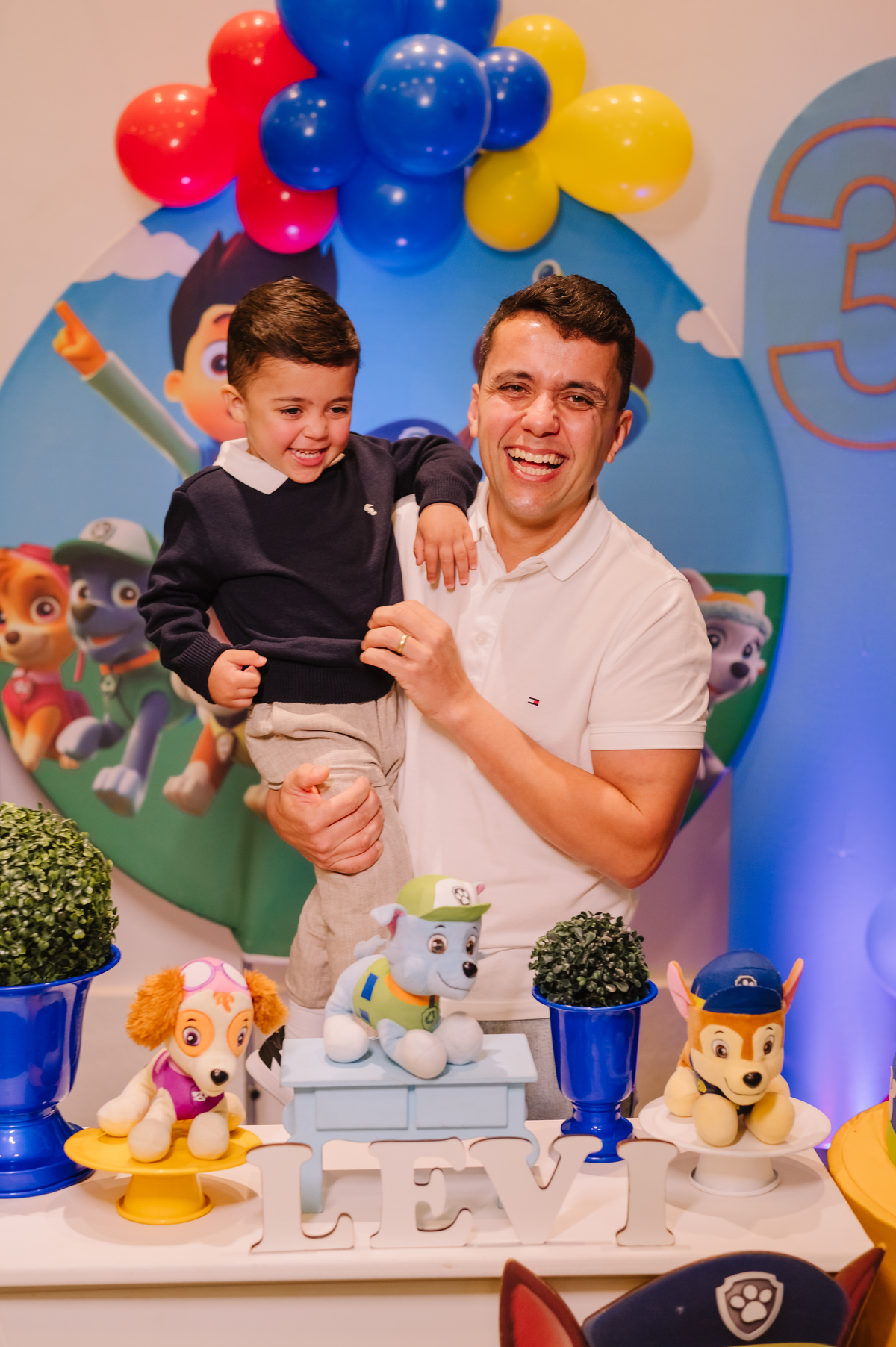 Festa temática da patrulha canina, Tati Maldaner fotografia.