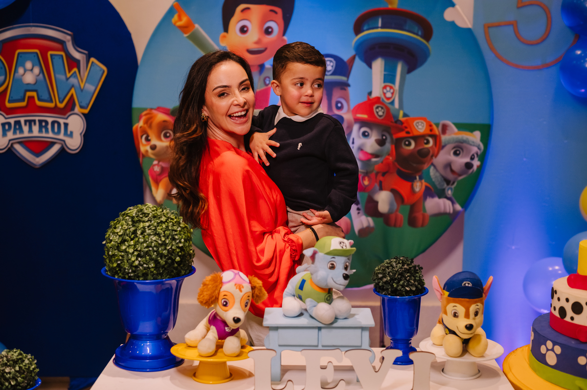 Festa temática da patrulha canina, Tati Maldaner fotografia.