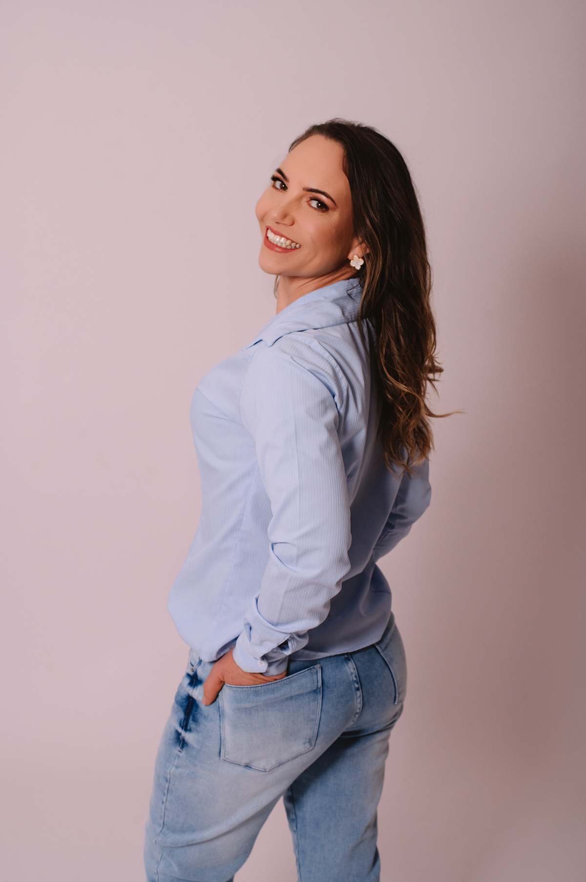 Ensaio feminino em estúdio, Tati Maldaner fotografia.