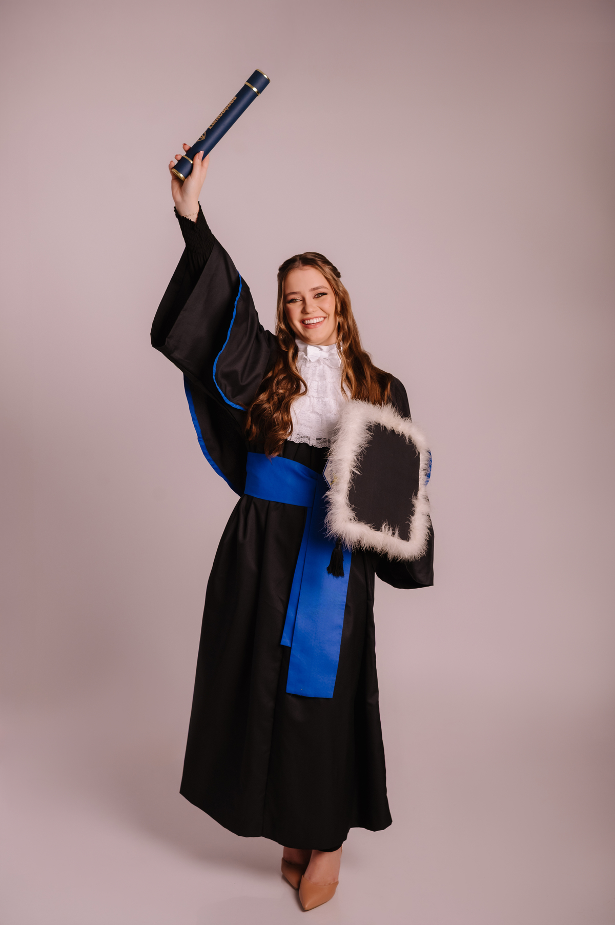 Ensaio de toga antes da formatura, Tati Maldaner fotografia.