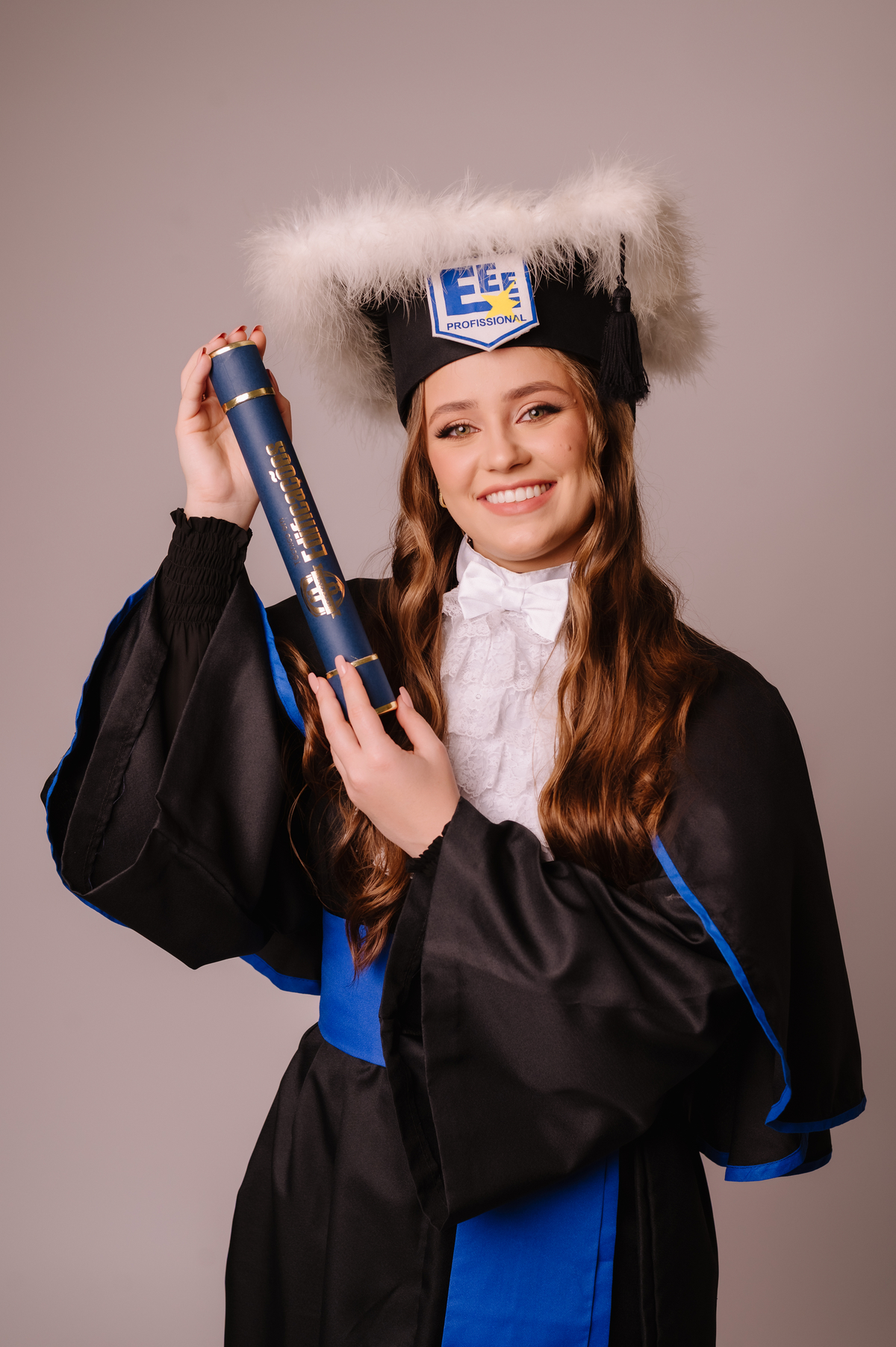 Ensaio de toga antes da formatura, Tati Maldaner fotografia.