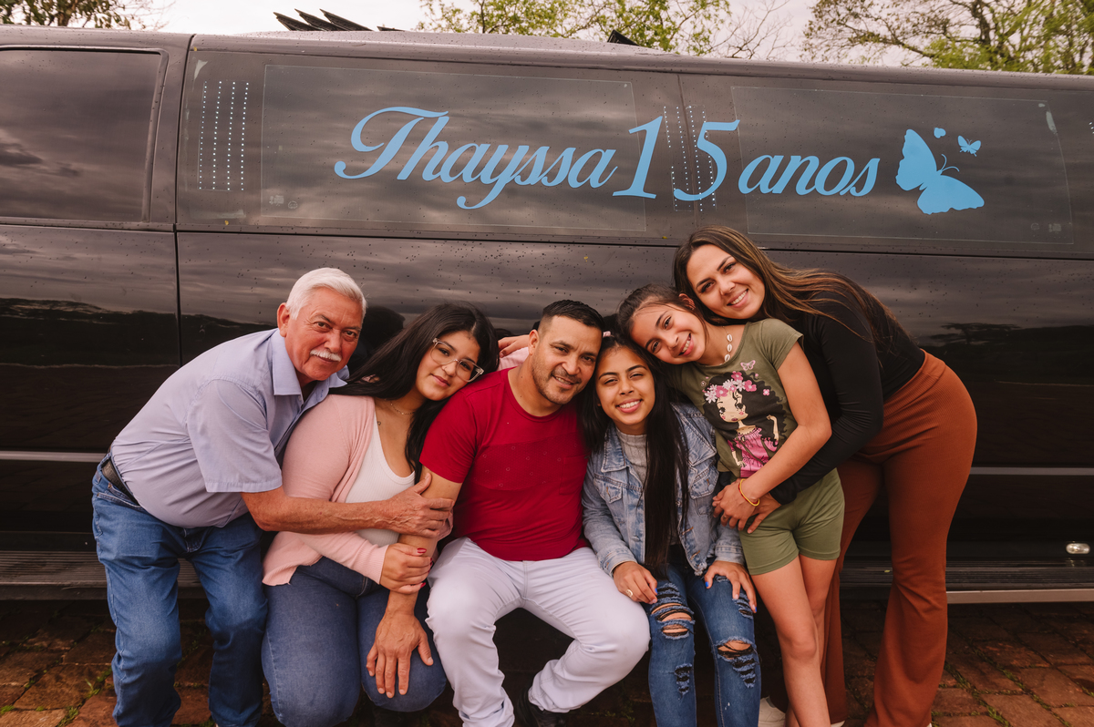 Surpresa de 15 anos, Tati Maldaner fotografia.