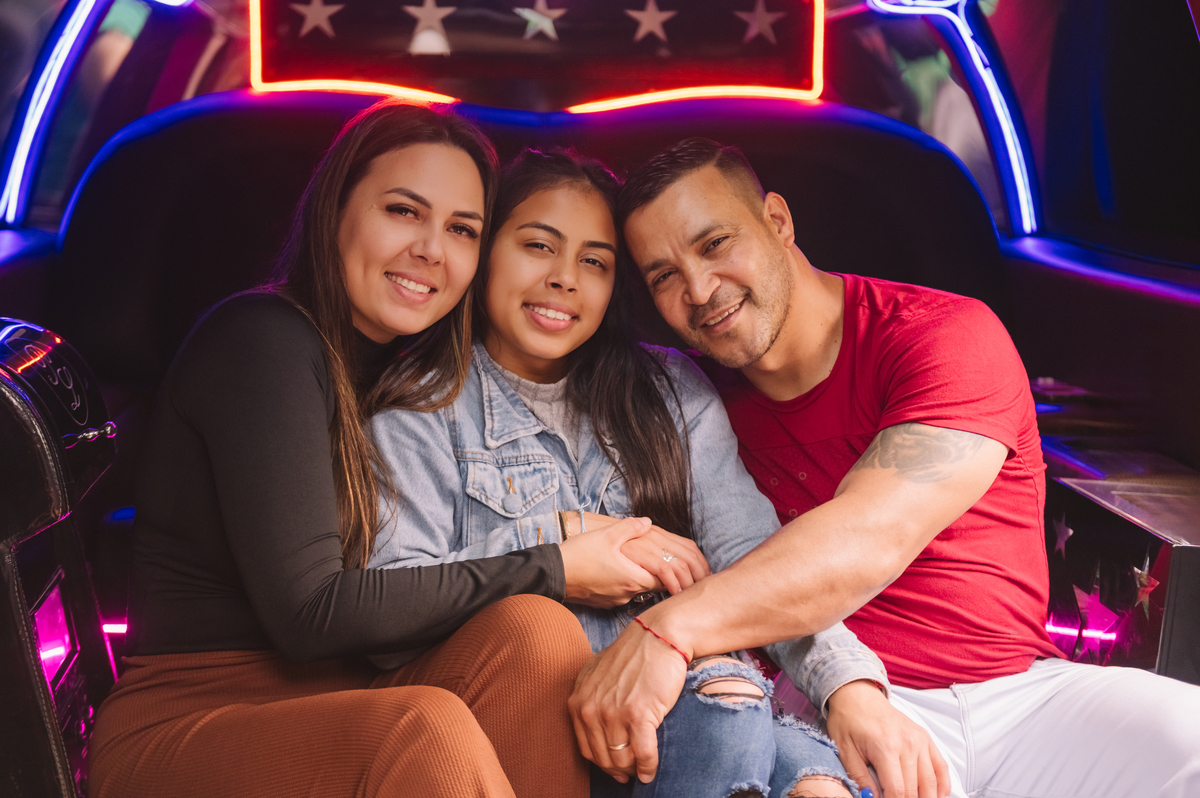 Surpresa de 15 anos, Tati Maldaner fotografia.