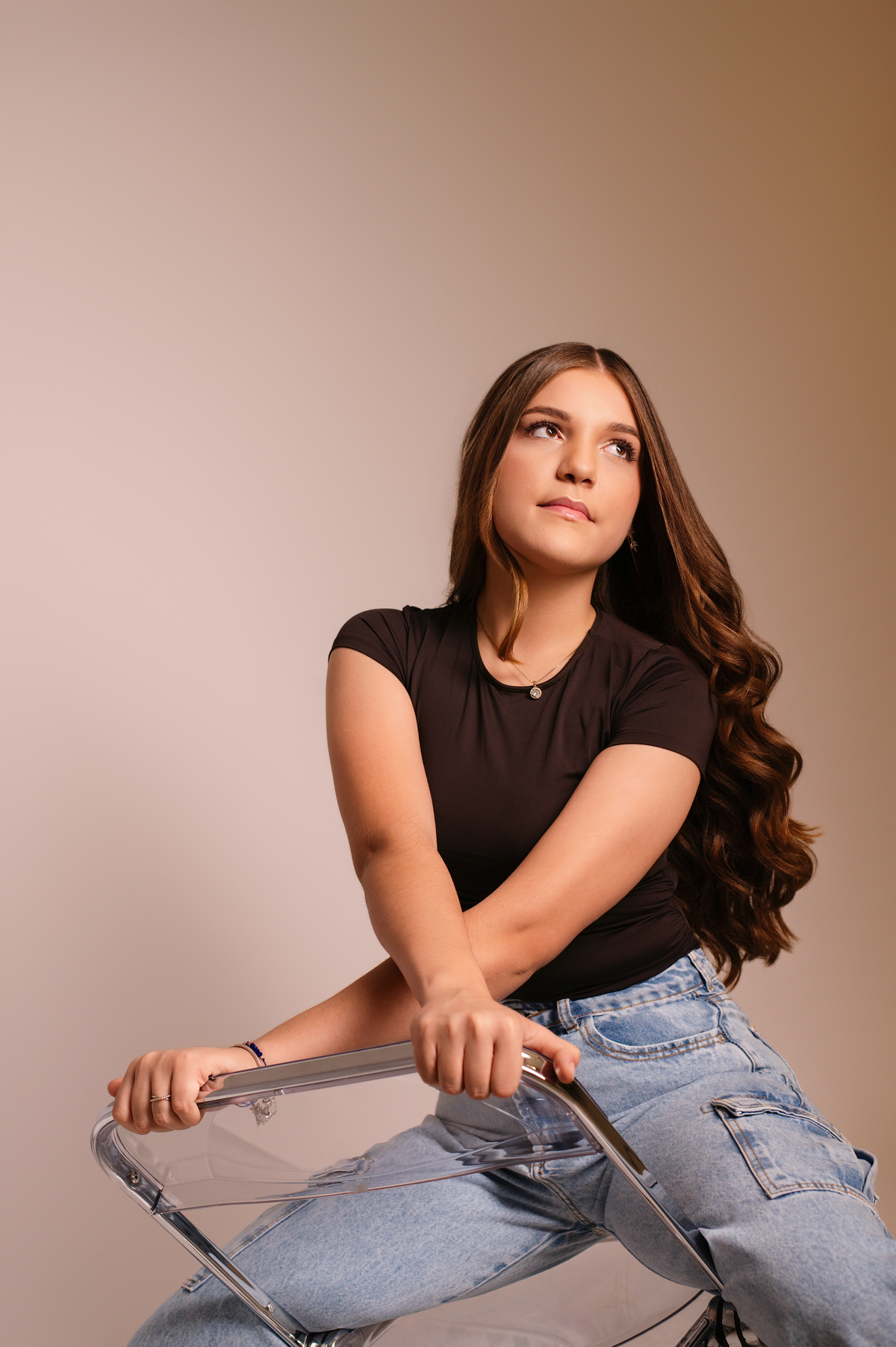 Seu ensaio de quinze em estúdio e externo, Tati Maldaner fotografia.