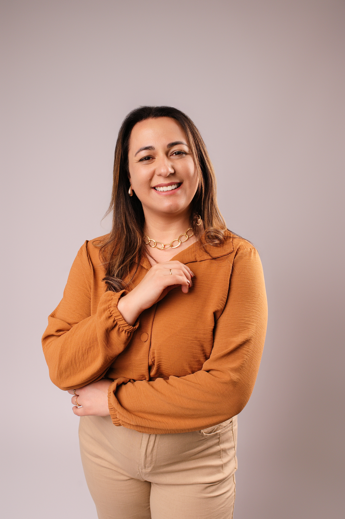 Retrato de Sucesso no estúdio, Tati Maldaner fotografia.