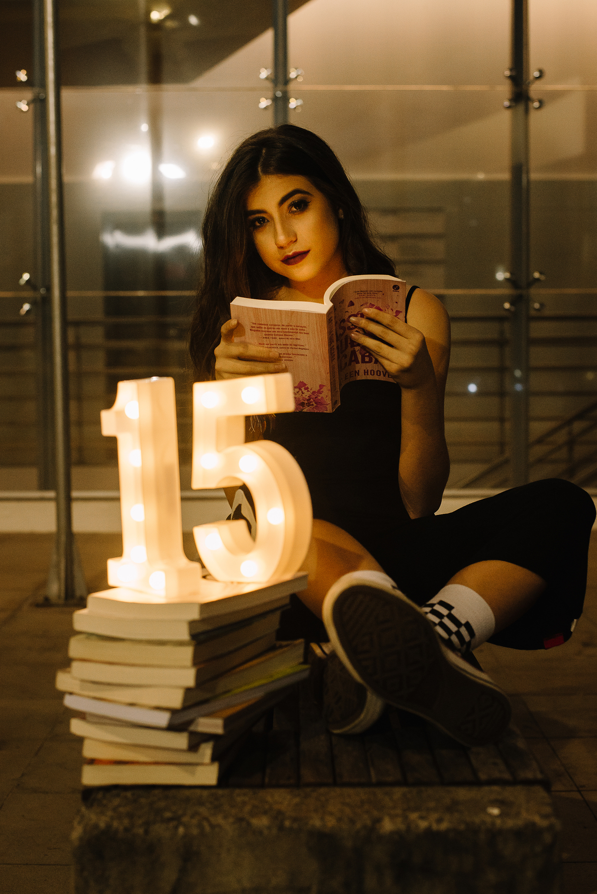 Ensaio de 15 anos em Lajeado por Thaty Maldaner Fotografia na  ponte de ferro 