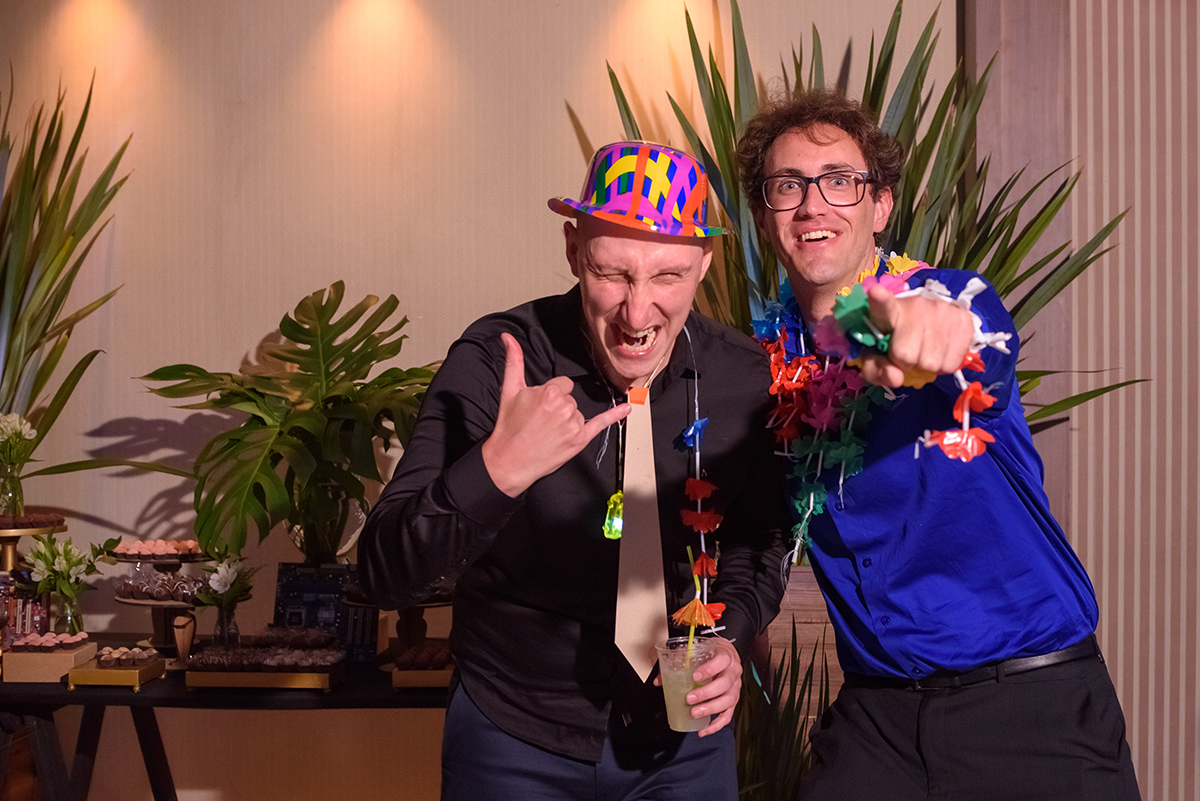 festa animada de formatura do Fábio na Fantasia Festas em Lajeado. 