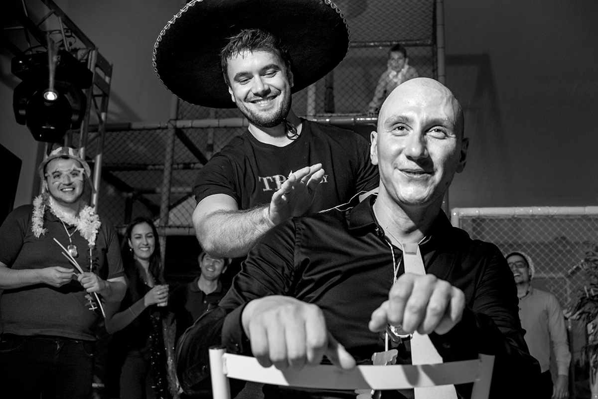 festa animada de formatura do Fábio na Fantasia Festas em Lajeado. 