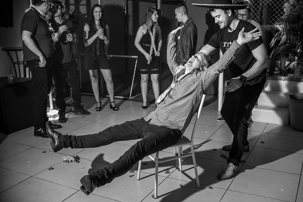 festa animada de formatura do Fábio na Fantasia Festas em Lajeado. 