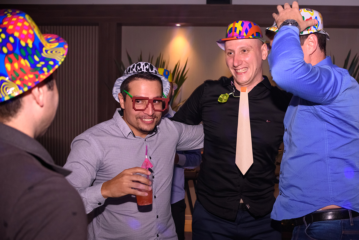 festa animada de formatura do Fábio na Fantasia Festas em Lajeado. 