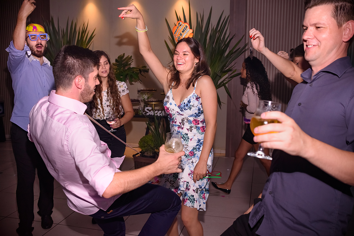 festa animada de formatura do Fábio na Fantasia Festas em Lajeado. 