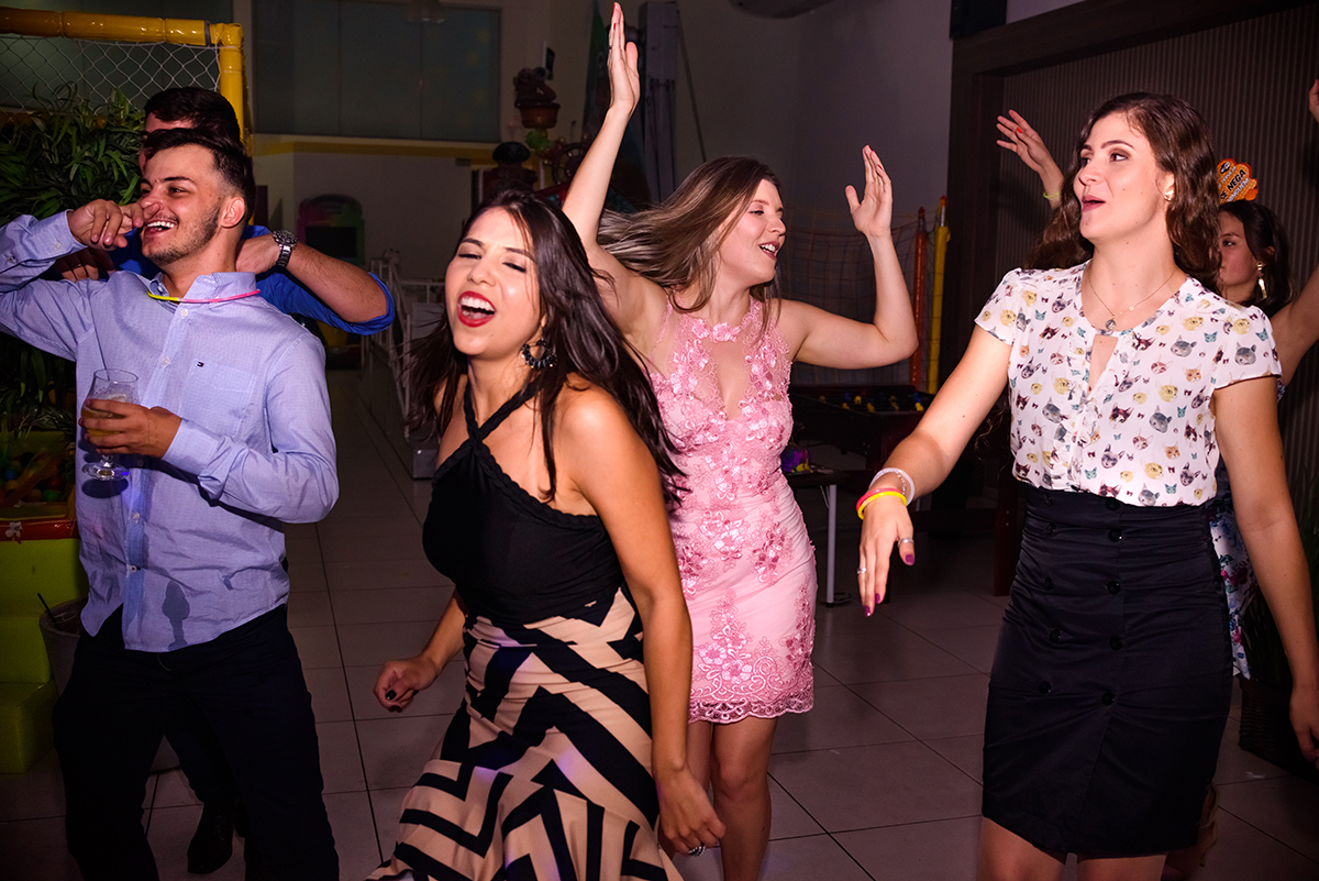 festa animada de formatura do Fábio na Fantasia Festas em Lajeado. 