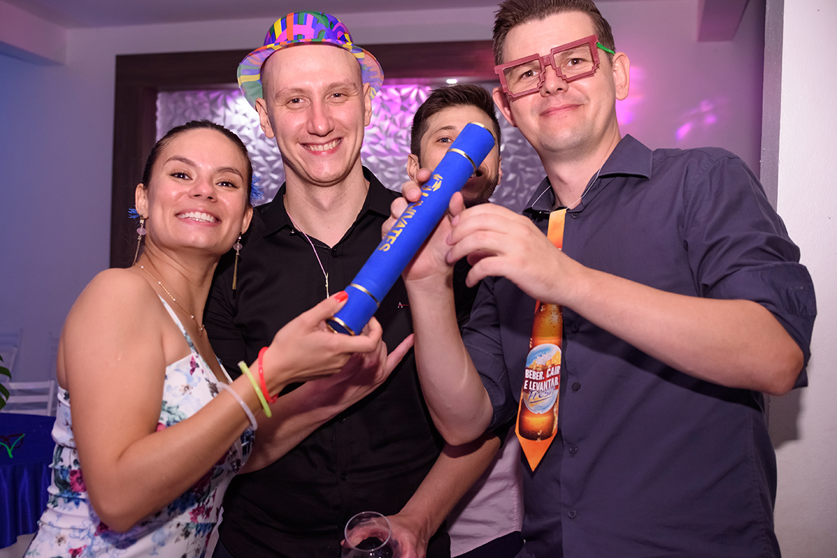 festa animada de formatura do Fábio na Fantasia Festas em Lajeado. 