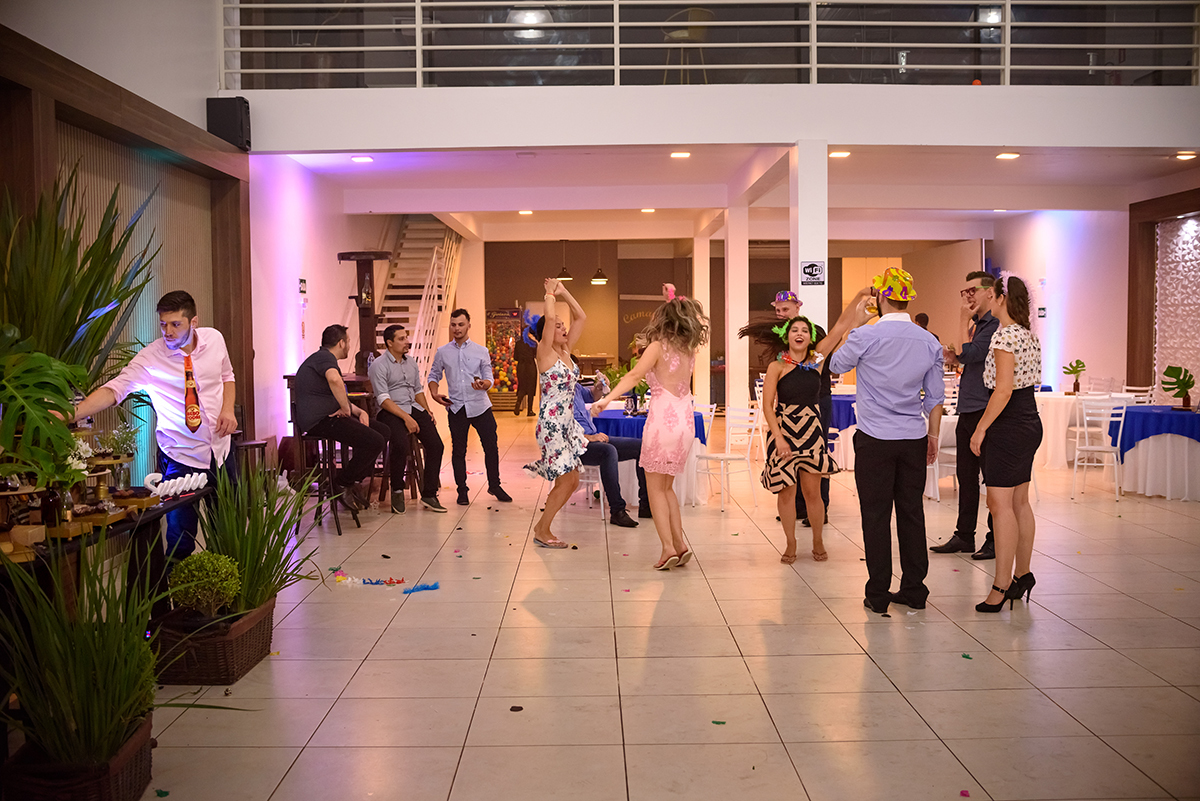 festa animada de formatura do Fábio na Fantasia Festas em Lajeado. 