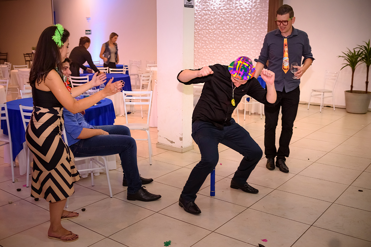 fim da festa de formatura do Fábio na Fantasia Festas em Lajeado. 