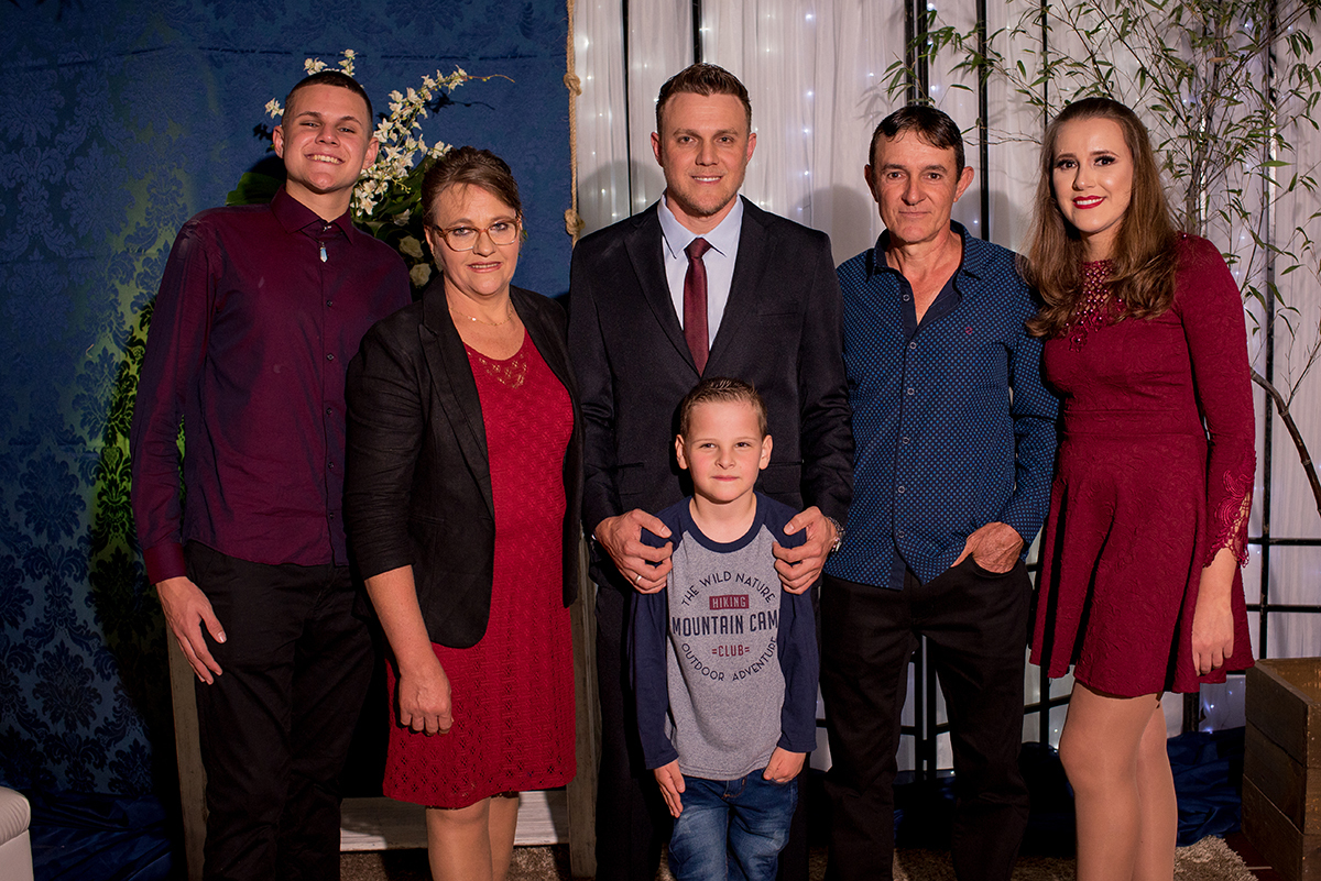 família completa do Ederson - Formatura CTG Pagos São Rafael