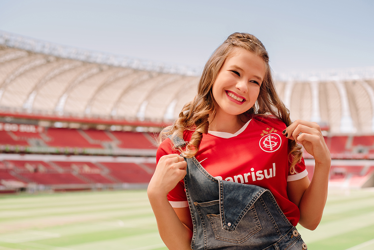 orgulho colorada, ensaio 15 anos no sport clube internacional