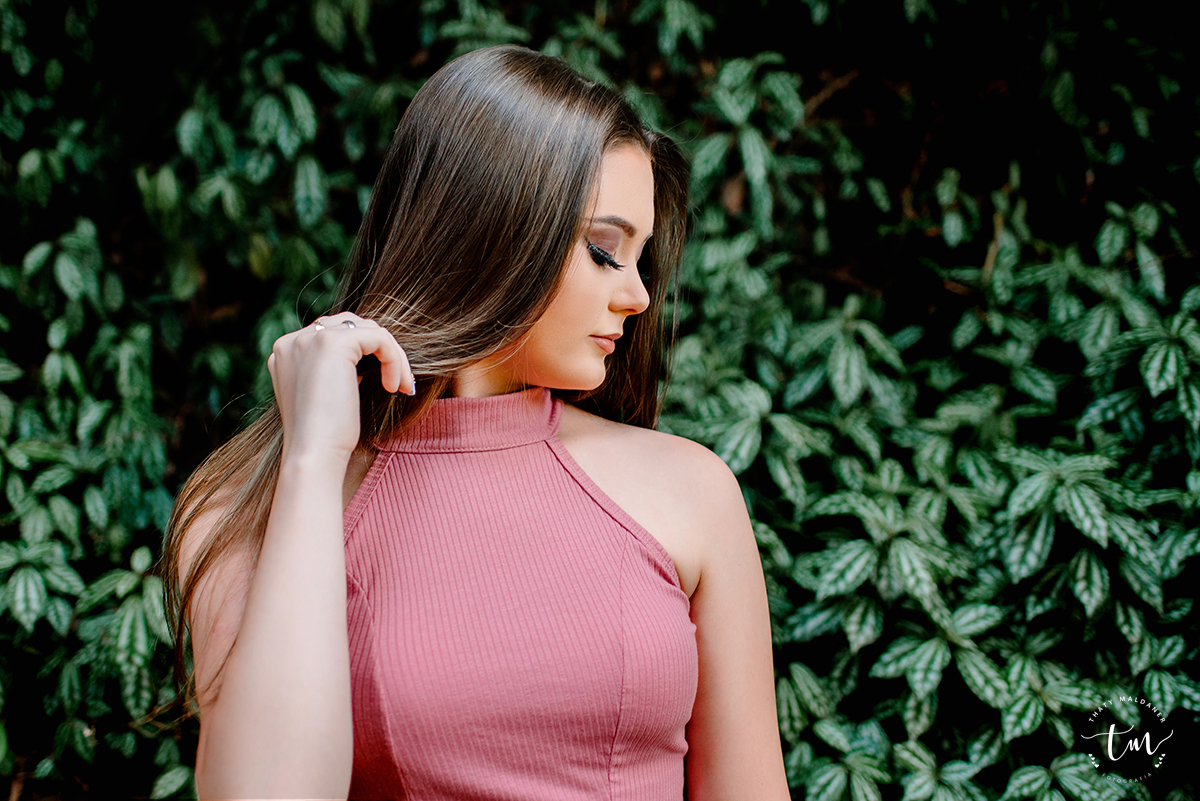 Parque do engenho cenário da das plantas para fotos de book de 15 anos em Lajeado