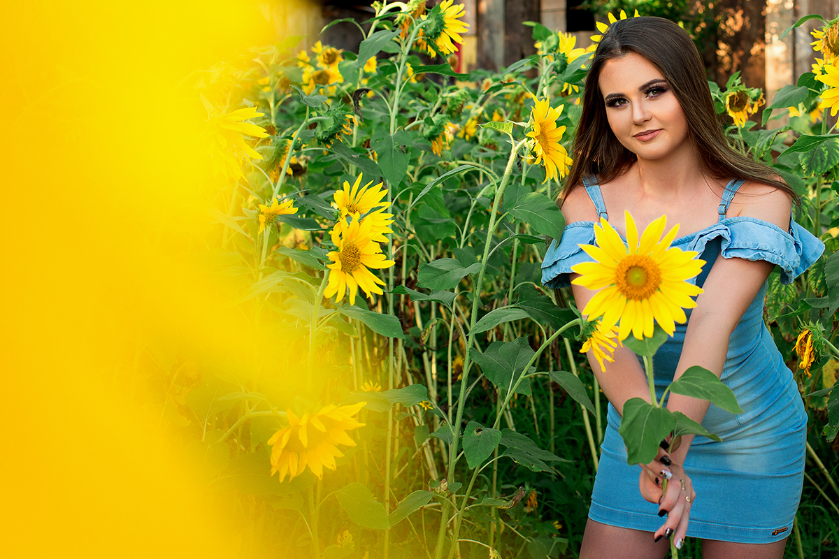 Ensaio fotográfico de 15 ano no girassol lajeado estrela Colinas