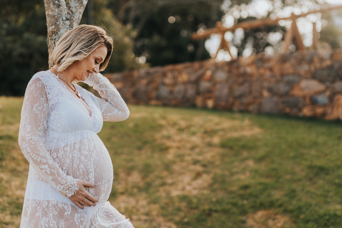 Ensaio Fotográfico Gestante no Campo